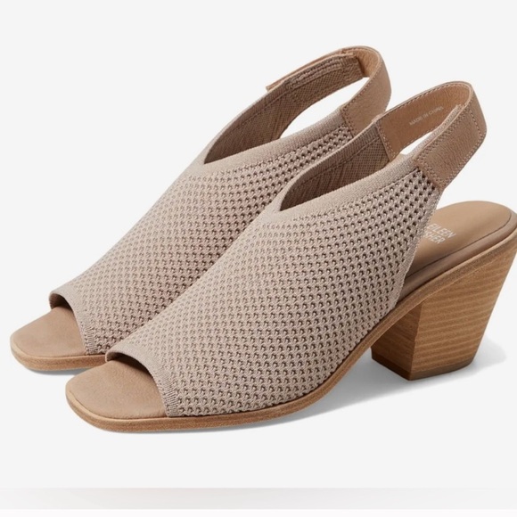 Eileen Fisher Shoes - Eileen Fisher Blush Suede Avil Stretch Heels Sz 9 NIB